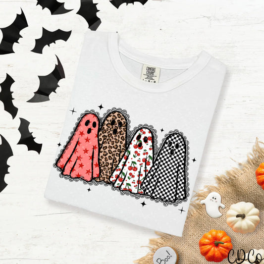 Cherry Ghosts tshirt Halloween