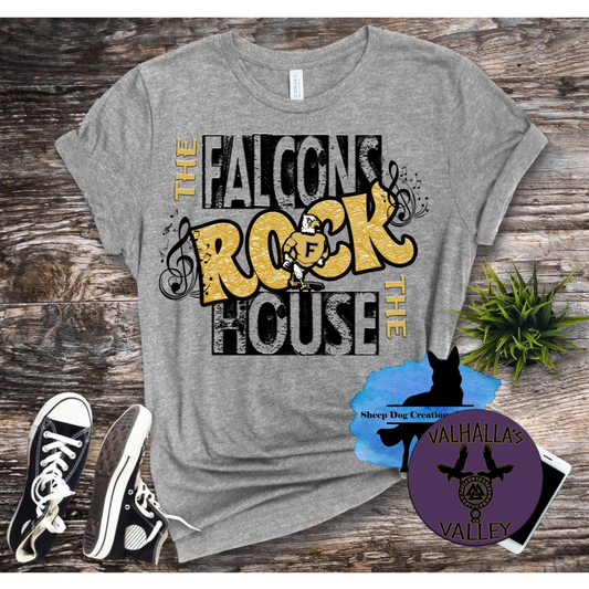 The falcons rock the house tshirt