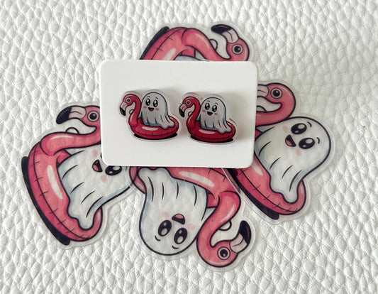 Summer Ghost Earrings