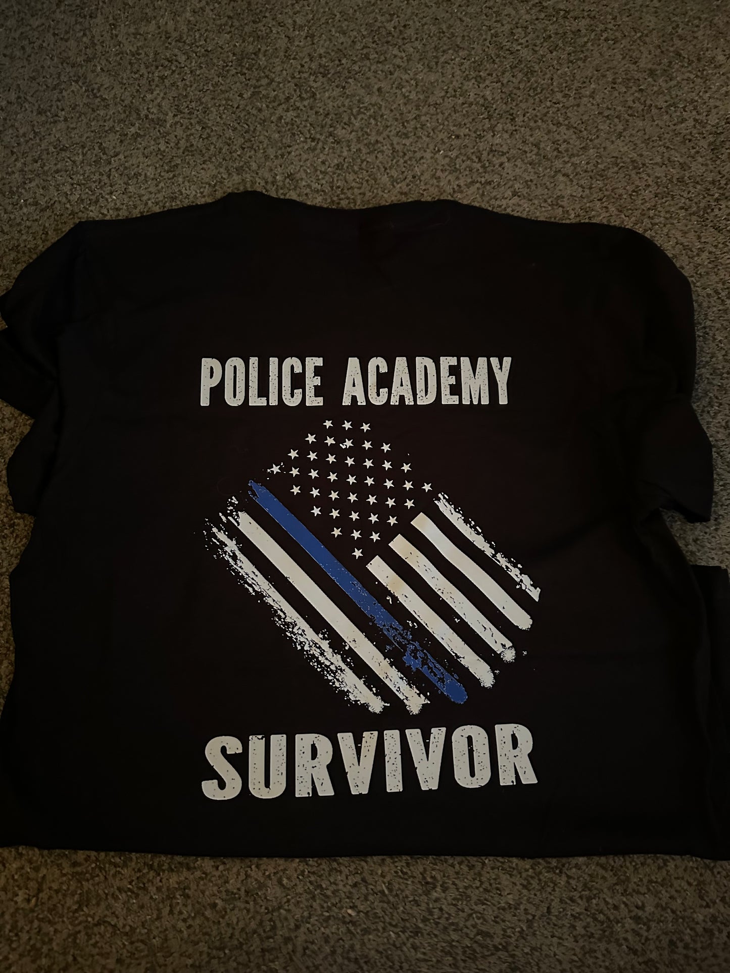 Police academy survivor t shirt