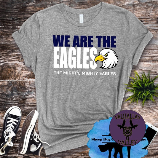 We are the eagles blue and white