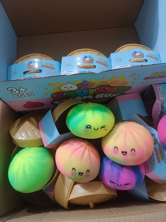 Mystery Dumpling squishies Multi color