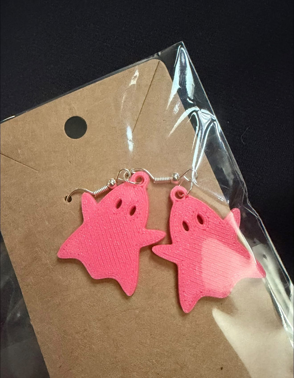 Ghostie earrings.