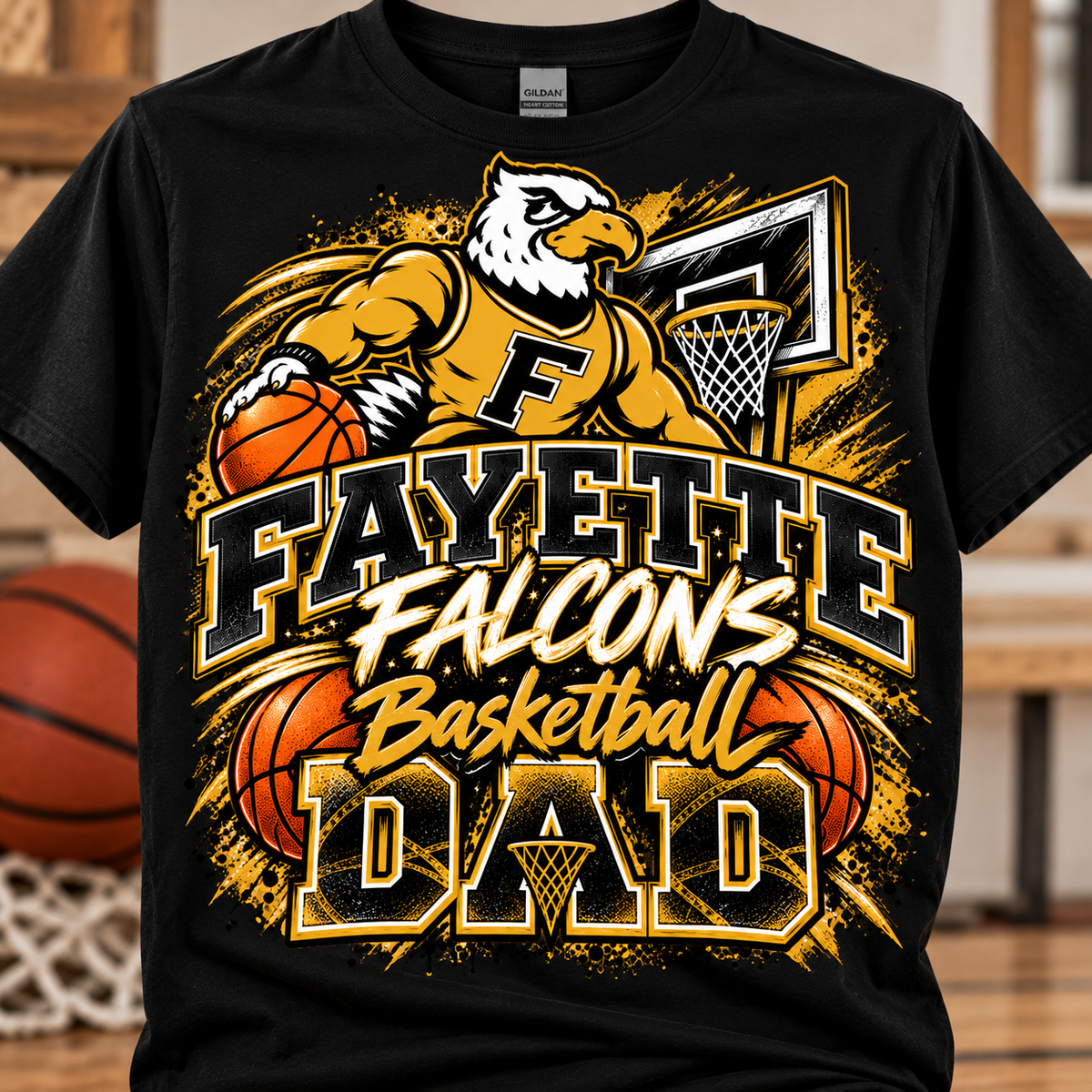 Fayette Falcons basketball dad