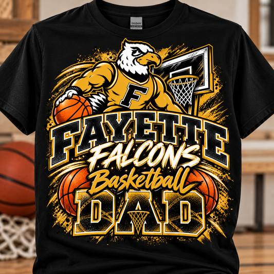 Fayette Falcons basketball dad